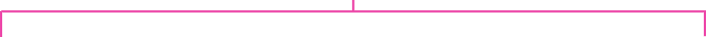 A pink cross on black background with room for text.